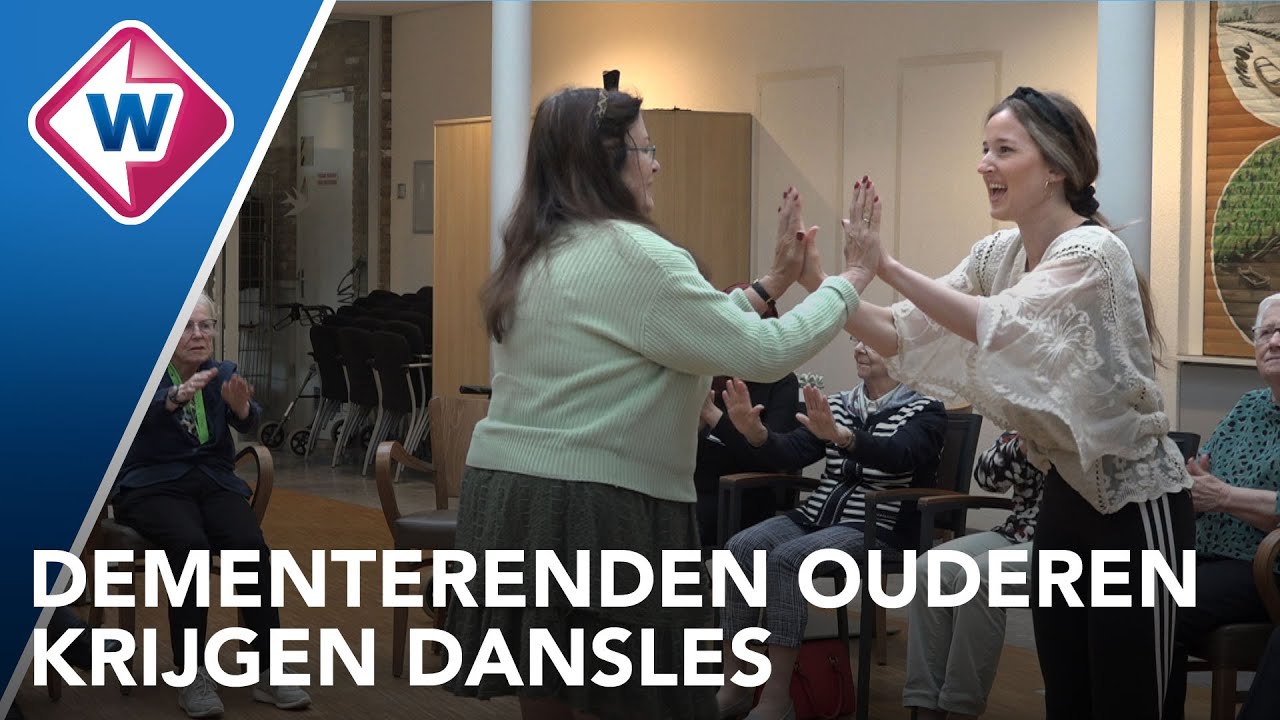 Dansles voor dementerende ouderen: 'Ze gaan er iets minder snel door achteruit'