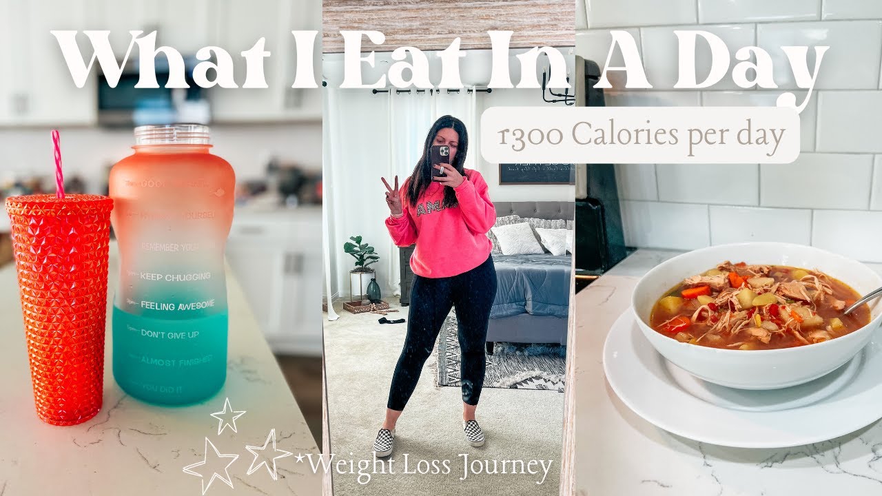 What I Eat In A Day To Lose Weight || My Weight Loss Journey || 1300 Calorie Lifestyle