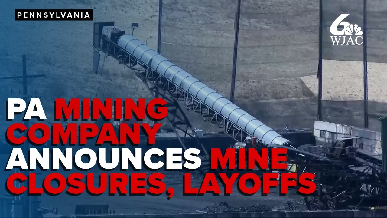 Pennsylvania mining company reportedly closing multiple mines, laying off hundreds of workers
