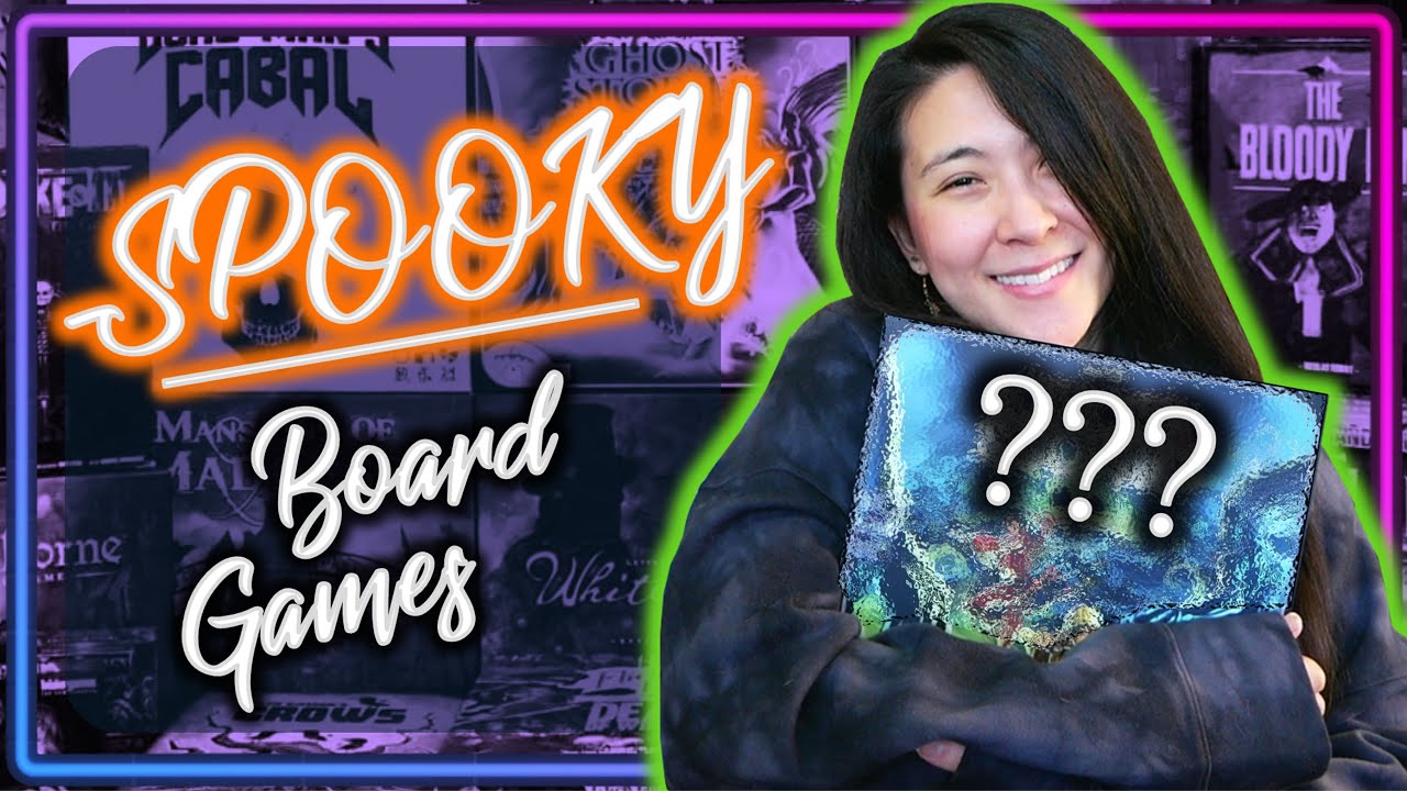 9 SPOOKY Board Games! 👻🎃