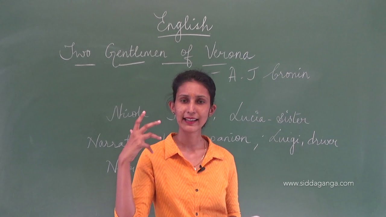 I PUC - ENGLISH - TWO GENTLEMEN OF VERONA - PART 2