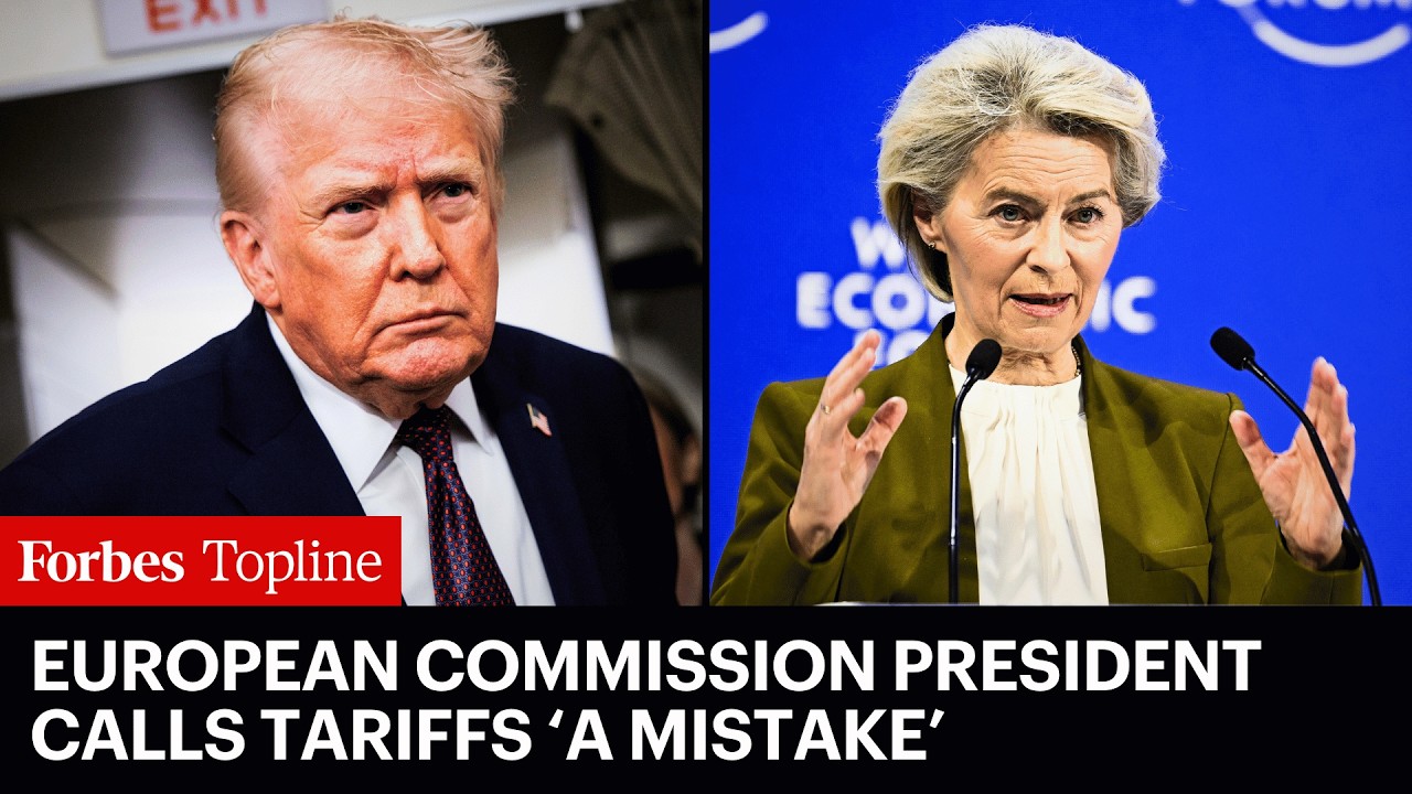 Europe's Response To Trump's Greenland Tariffs Would Be 'Unflinching,' E.U. Leader Says