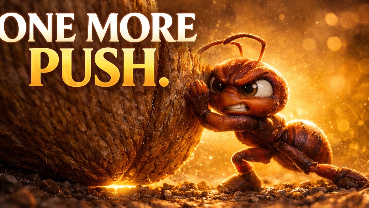 When You're About to Give Up | The Ant's Final Attempt