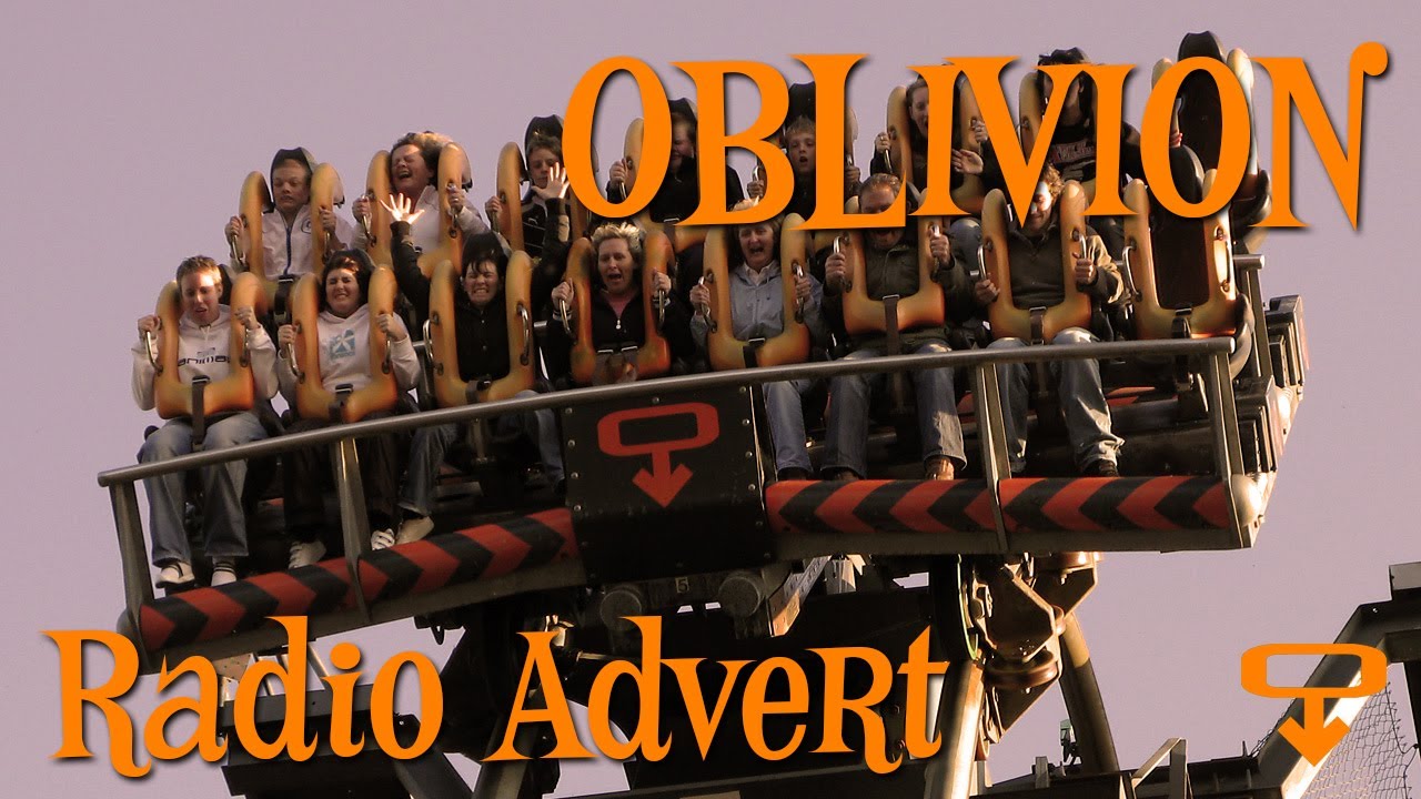 Alton Towers Audio - Oblivion Radio Advert 1998