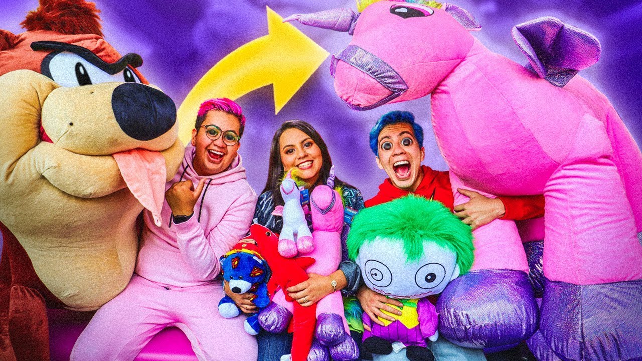 GANAMOS TODOS LOS PREMIOS DE UN PARQUE DE DIVERSIONES