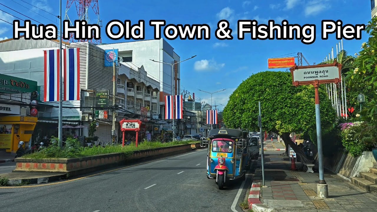 Hua Hin Old Town 🏚️ & Fishing Pier 🎣