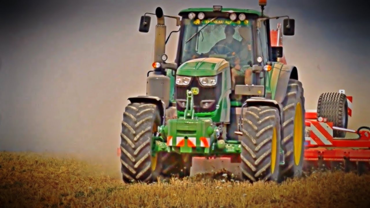 D&eacute;chaumage/JOHN DEERE 195M/ Pottinger Terradisc 5001/