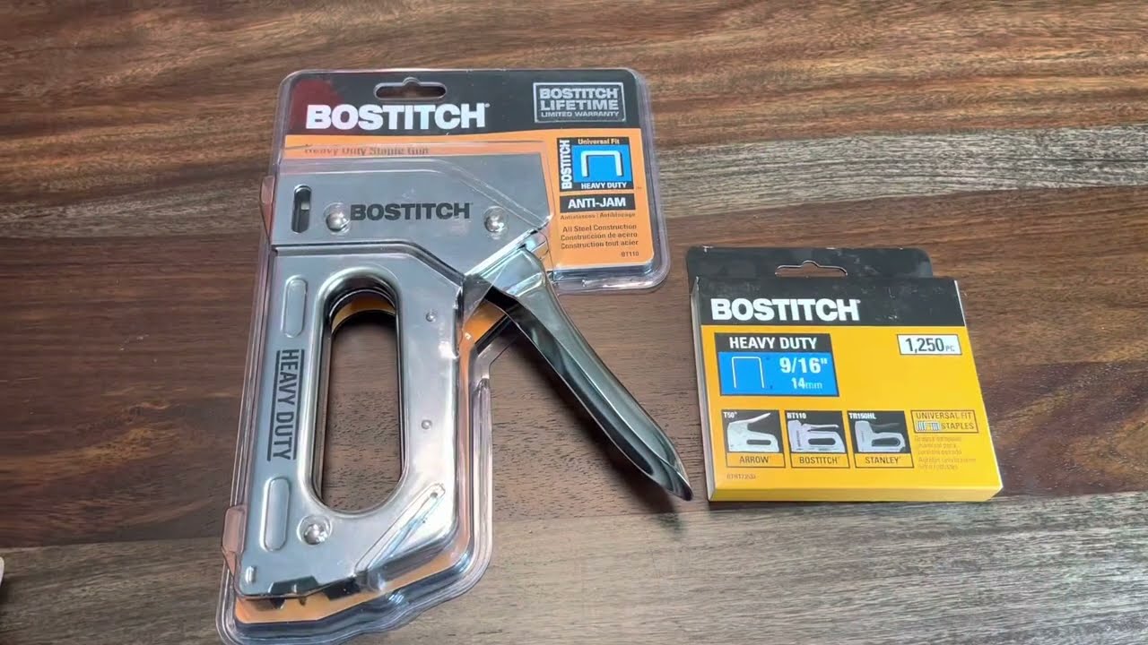 Bostitch Heavy Duty Mechanical Stapler Unboxing Operation Demonstration [Bostitch Stapler Operation]