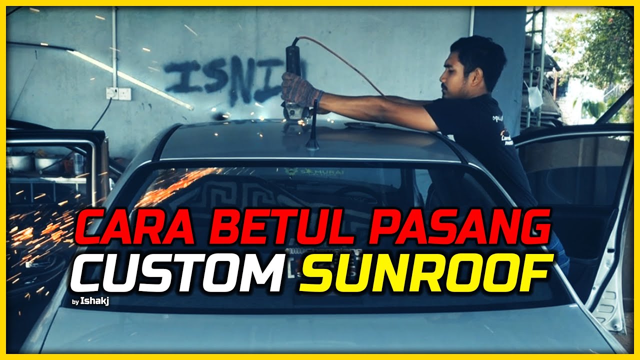 Pasang Sunroof Kereta di Carroof Motorsport