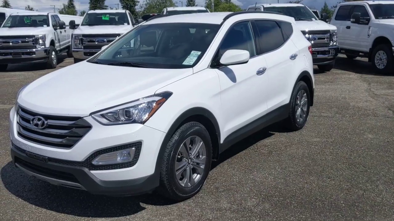 2016 Hyundai Santa Fe Sport 2.0T Walk-Around | Stock# FA89282A | Prince George Ford