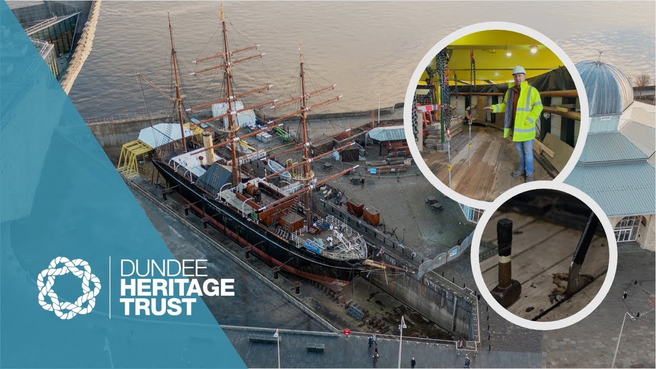 Restoring a 1901 Wooden Ship Built for Exploring Antarctica