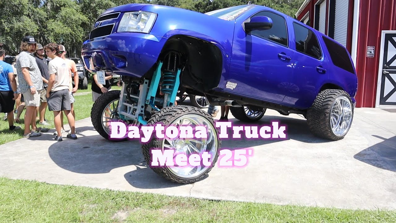 WORLDS BIGGEST SQUATTED TRUCKS TAKEOVER | DAYTONA TRUCK MEET 2025