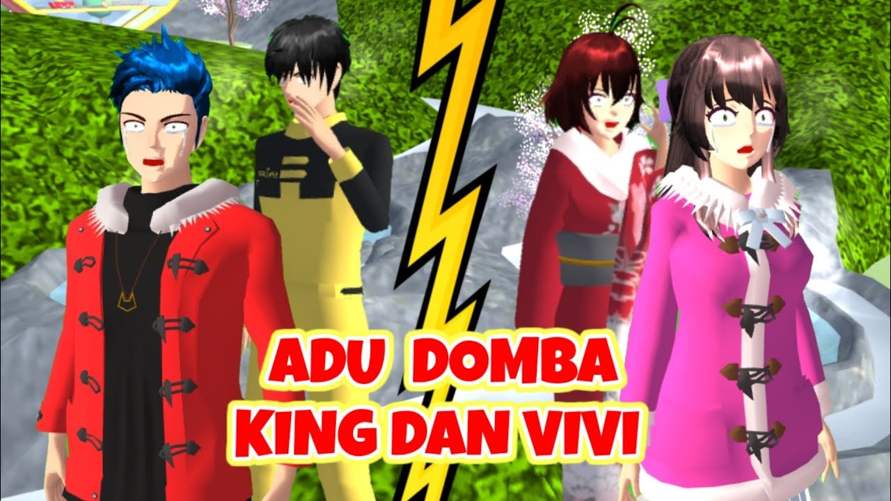 KING DAN VIVI DI ADU DOMBA | VLOG KING FAMILY | TITISAN RAJA TUYUL 3 | SAKURA SCHOOL SIMULATOR