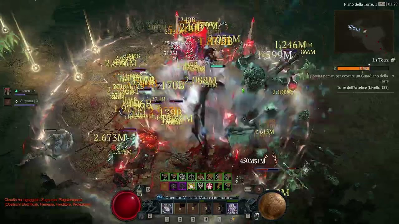 Diablo 4 Shield of Retribution Tower level 122 s11