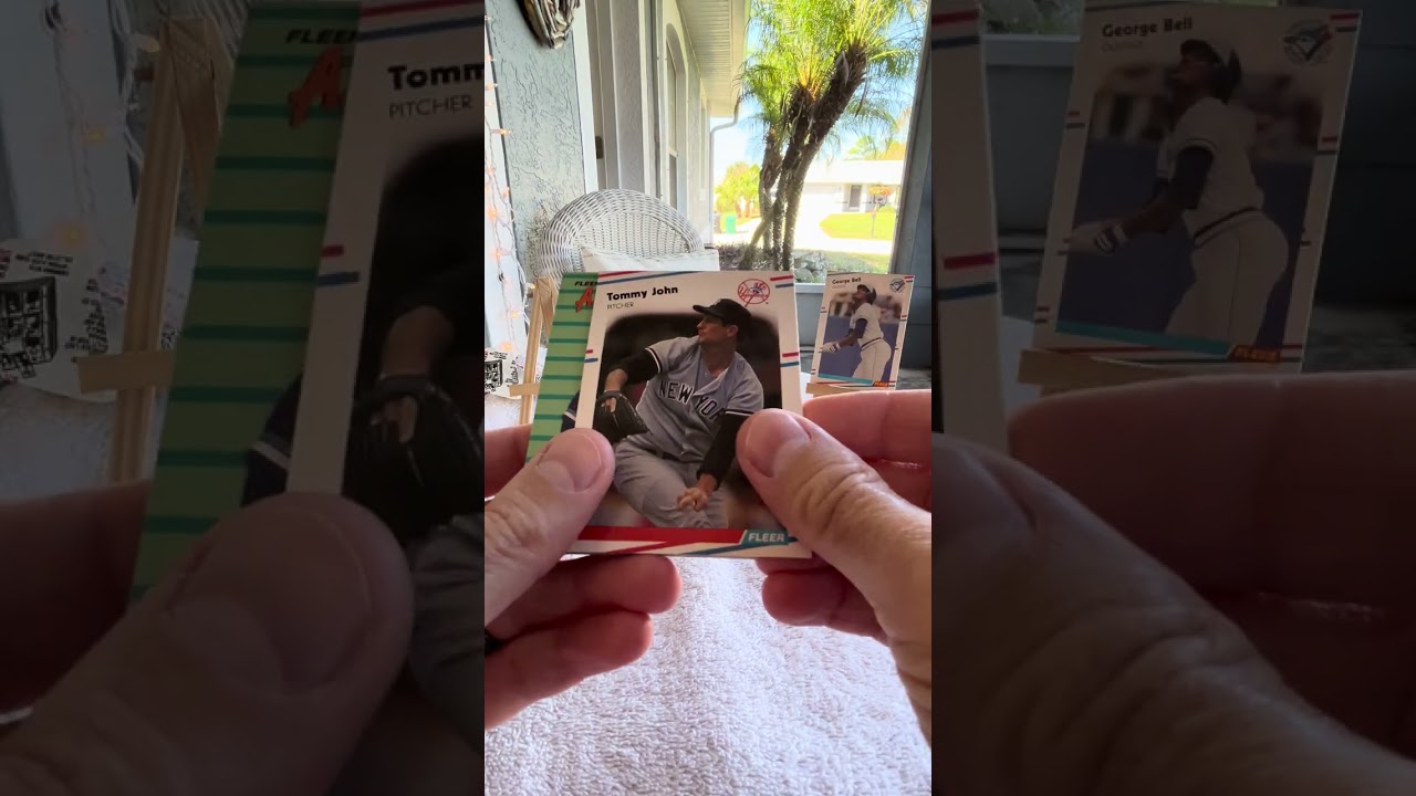 1988 Fleer Baseball 28-Card Cello Pack opening!!!!!