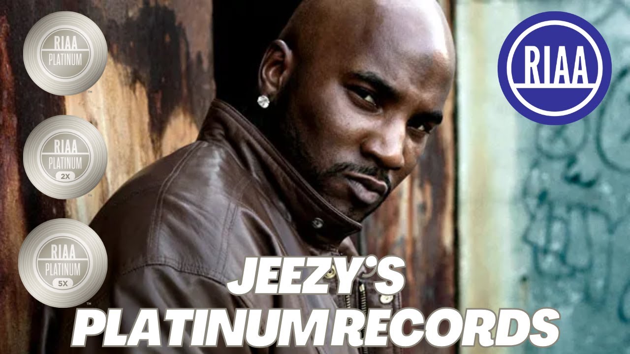 ALL JEEZY RIAA PLATINUM RECORDS