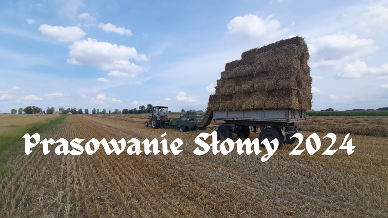 Prasowanie Słomy|Ursus c360&Sipma PK4010 Kostka