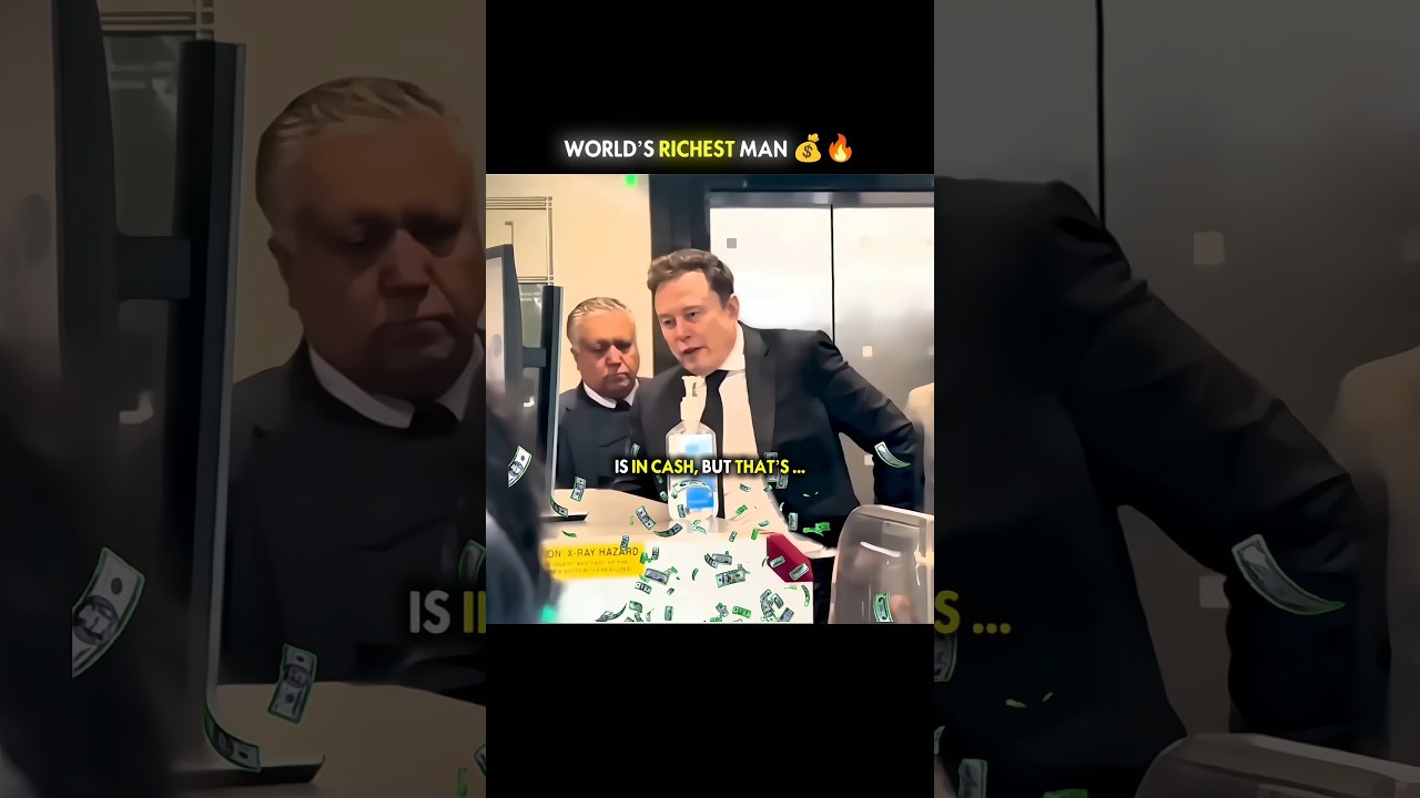 WORLD&rsquo;S RICHEST MAN 💰🚀 #elonmusk #richestman #wealth