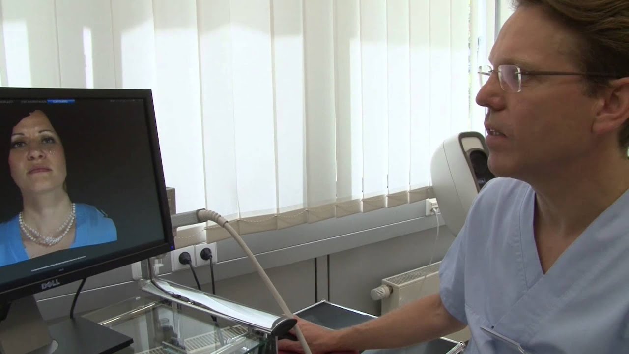 3D-Kamerasystem Vectra und Fillerbehandlung der Nasolabialfalte