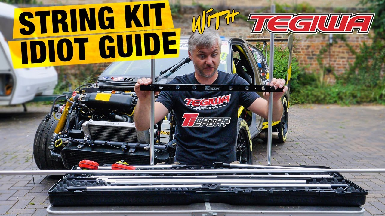 TEGIWA String Line Kit. If Idiot can do it, so can you! @tegiwa