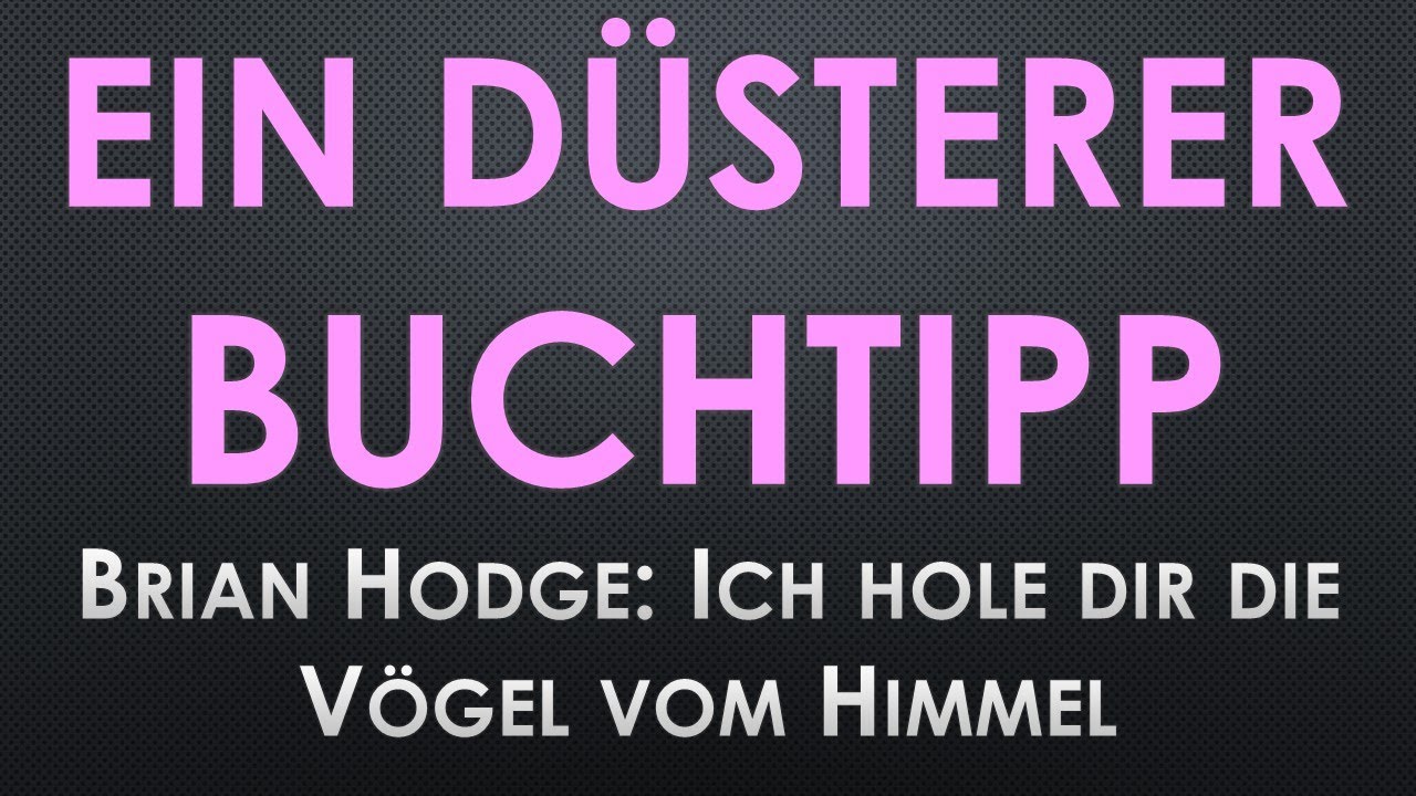 Brian Hodge: ICH HOLE DIR DIE V&Ouml;GEL VOM HIMMEL Buchkritik Rezension Bookreview Roman Weird Fiction