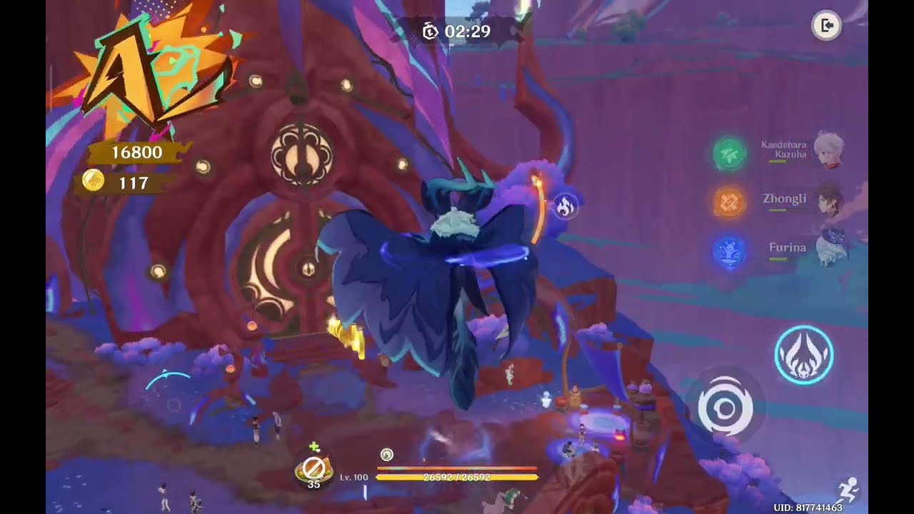 [Genshin Impact Warrior's Challenge] Bitsin - Leap To The Peak - Masters Of Night-Wind