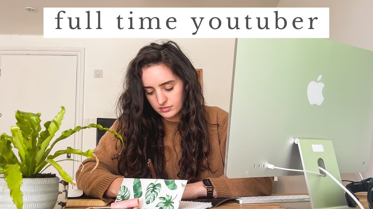 Day in the Life as a FULL TIME YOUTUBER! What I *ACTUALLY* Do All Day