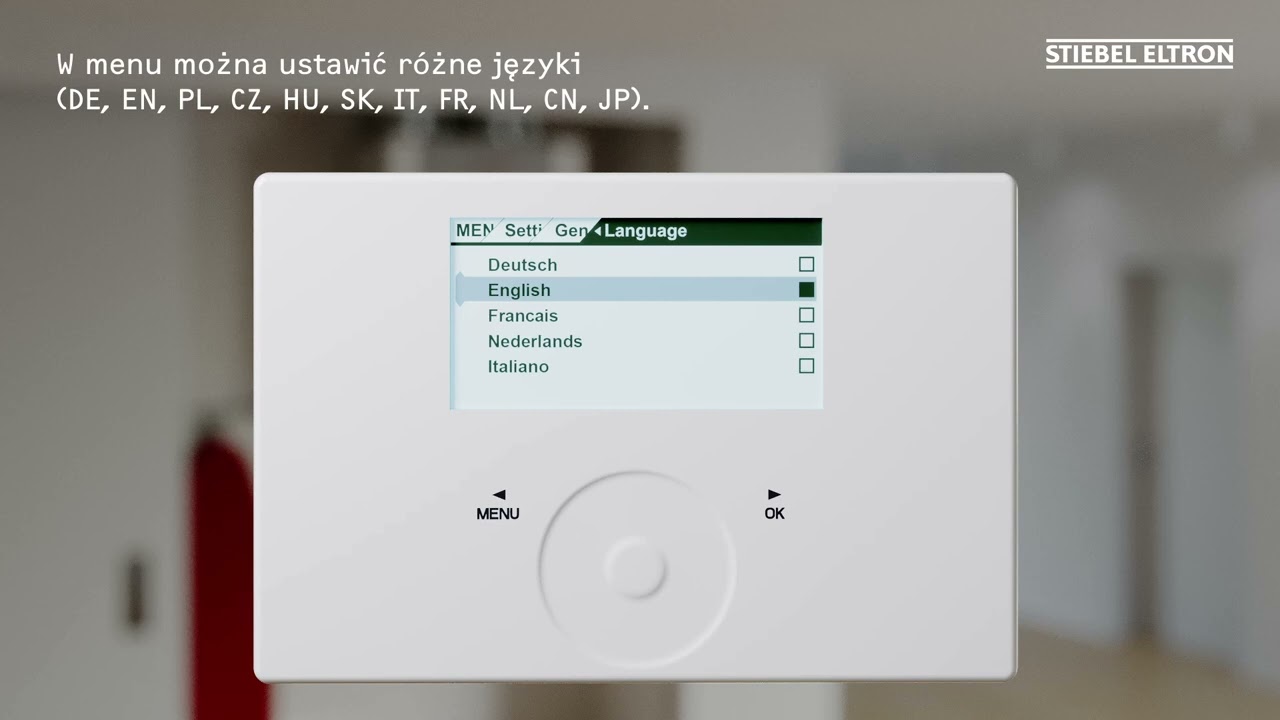 STIEBEL ELTRON - panel obsługowy FES Komfort do centralnej wentylacji