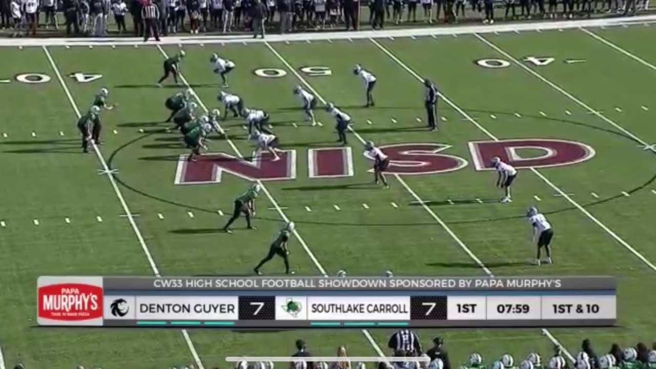 (#12 In The Nation) Guyer Vs (#23 In The Nation) SouthLake Carroll Texas High Football Playoffs
