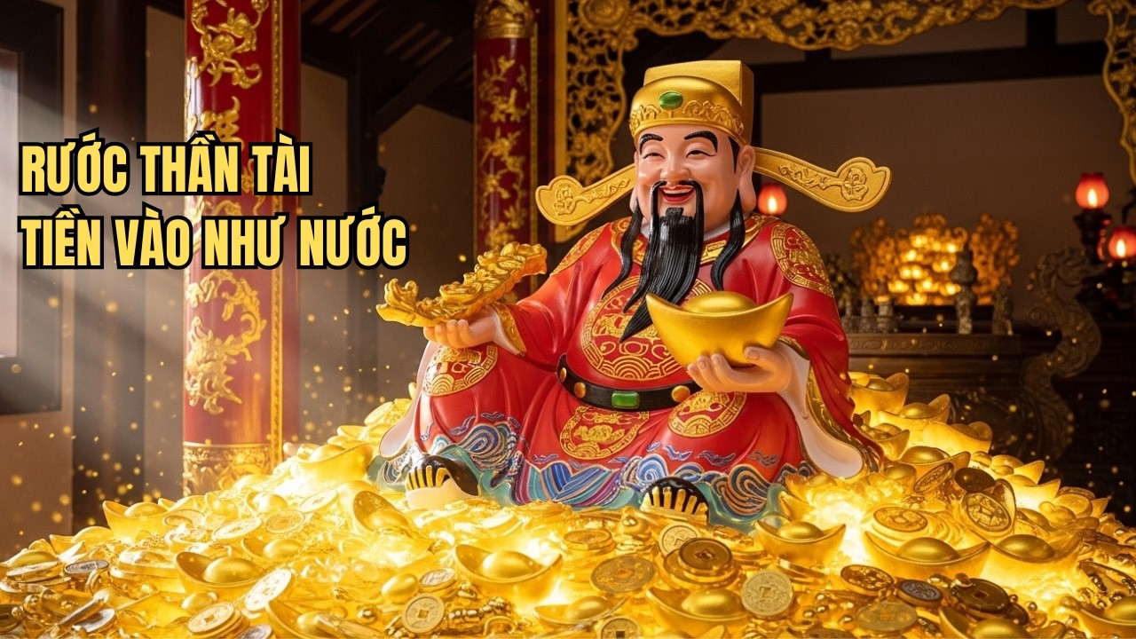 Nhạc Thần Tài 888Hz Mở Hàng: Rước Thần Tài 2026, Tiền Vào Như Nước, Buôn May Bán Đắt