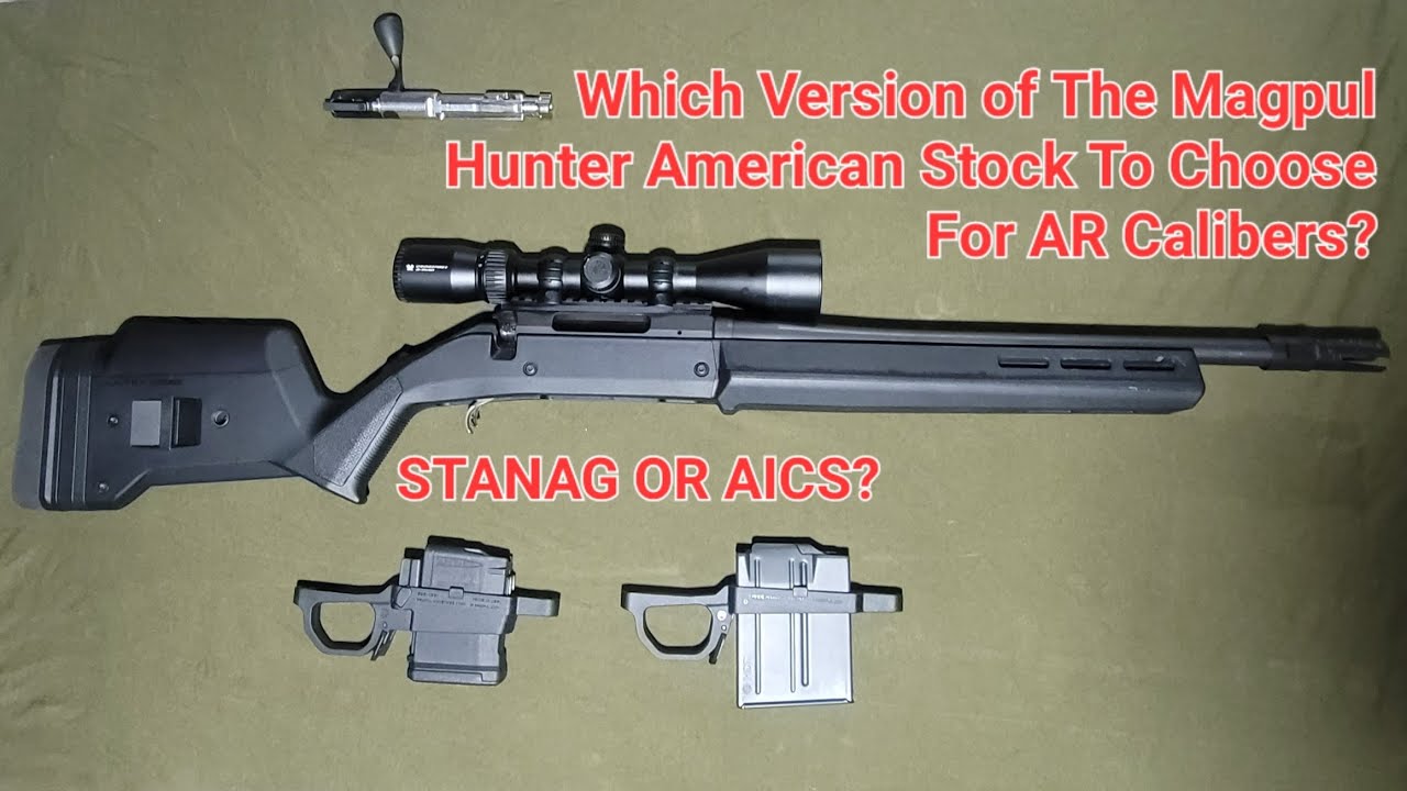 Magpul's STANAG BAMW In Their Hunter American Stock // @FFEReloading