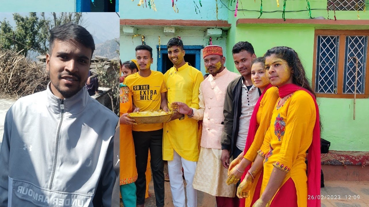 pahadi mehndi ।।pahadi byo।।hldi hath ।।no copiright #youtube#shortvide@amitnegivlogs #amitnegivlog