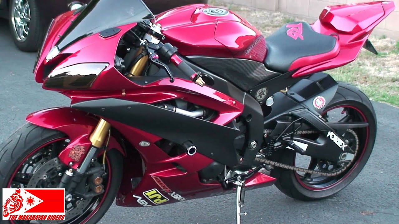 YAMAHA YZF-R6 with Two Brothers Exhaust (Walk Around & Start-Up) Video