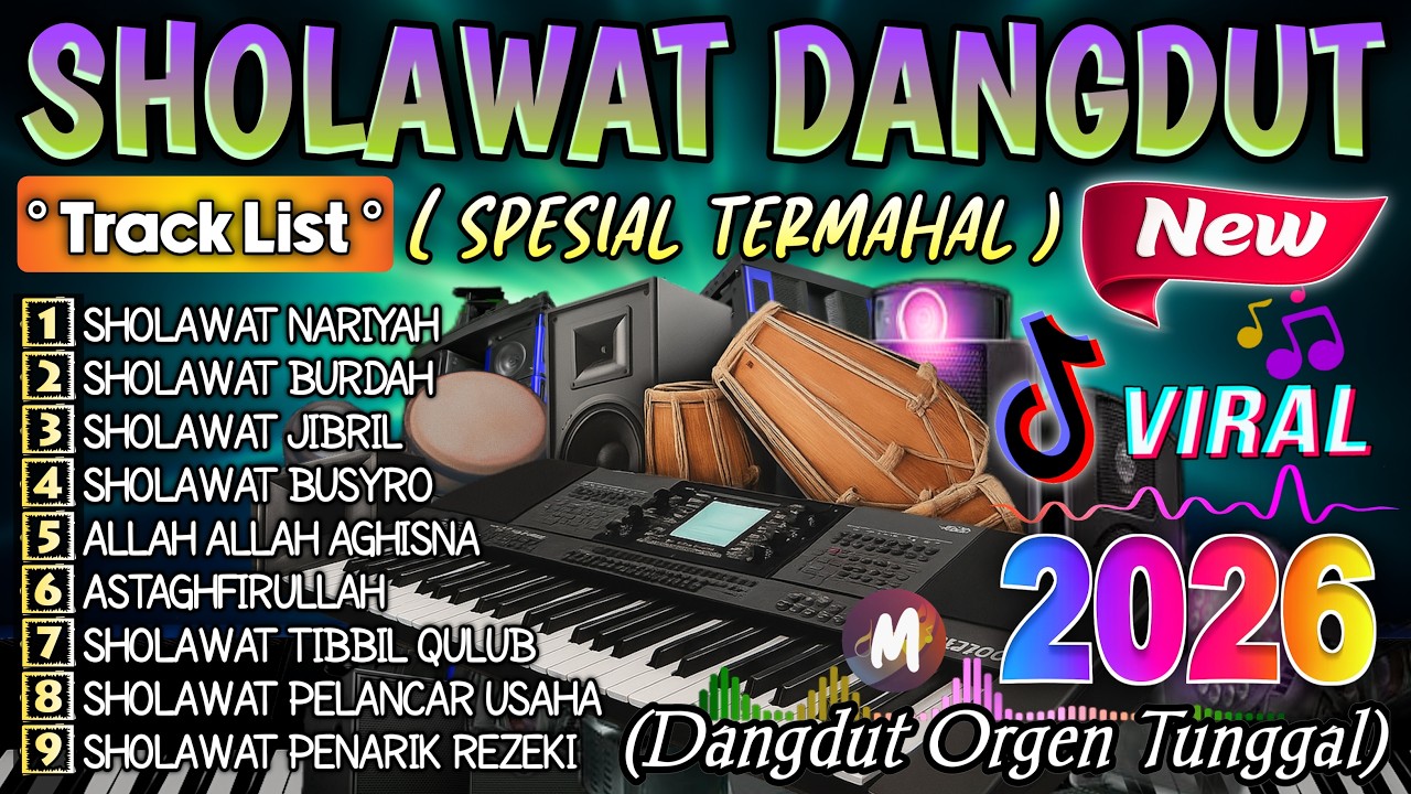 DANGDUT SHOLAWAT JAMAN DULU PALING MERDU SPESIAL RAMADHAN 2026 | SHOLAWAT NABI PENENANG HATI