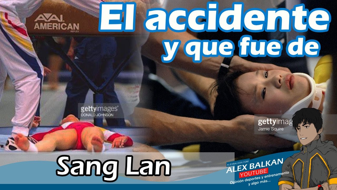 El accidente que dejo inmóvil  a  Sang Lan