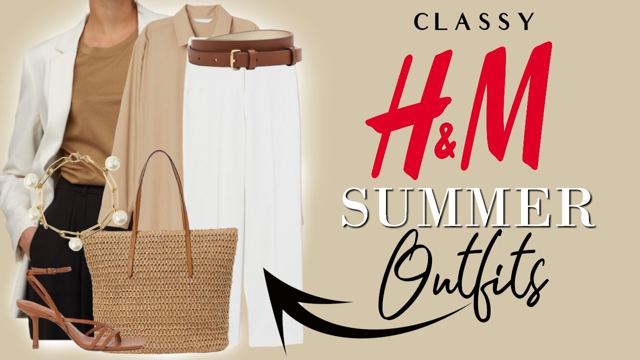 CLASSY H&M Haul SUMMER 2020  (Part 2) Classy Fashion Over 40