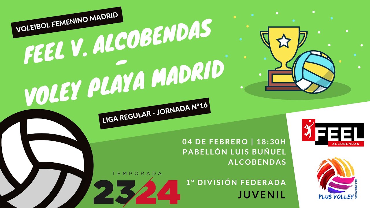 (04/02/2024) Juvenil A FV Alcobendas – Voley Playa Madrid