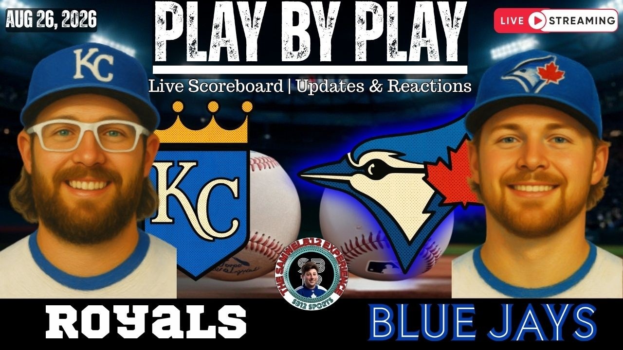 Toronto Blue Jays vs Kansas City Royals : WHO WILL COME OUT ON TOP? | Live Stream & Play-by-Play
