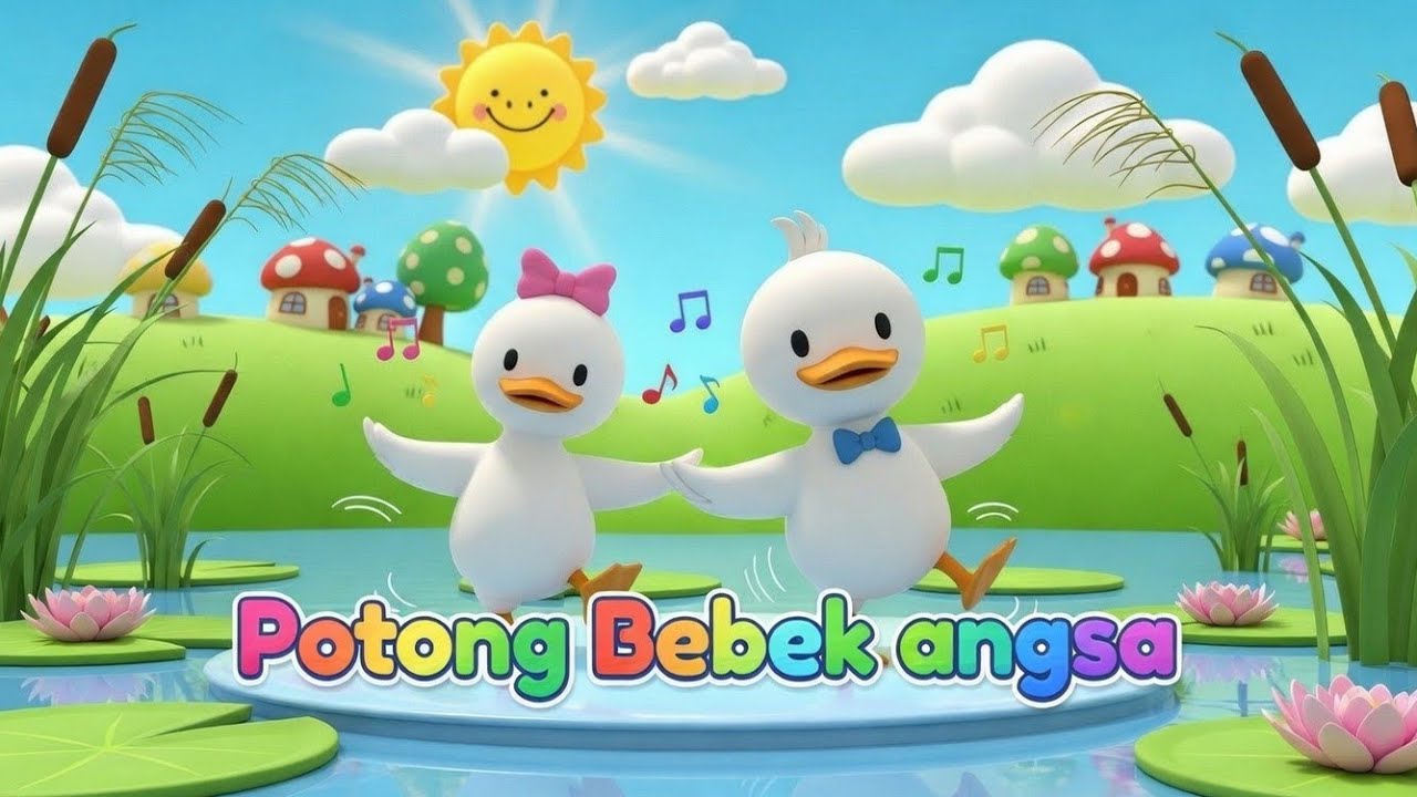 Potong Bebek Angsa || Lagu Anak Anak Indonesia populer 