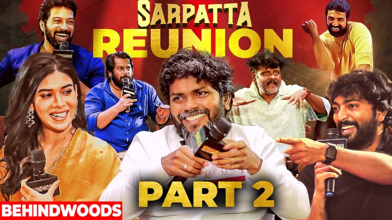 SARPATTA 2 🥊அழகான Emotional Scene 😍 ஆனா MEMES-ல வேற மாதிரி செஞ்சி விட்டாங்க 🤣 Pa Ranjith Fun Reunion