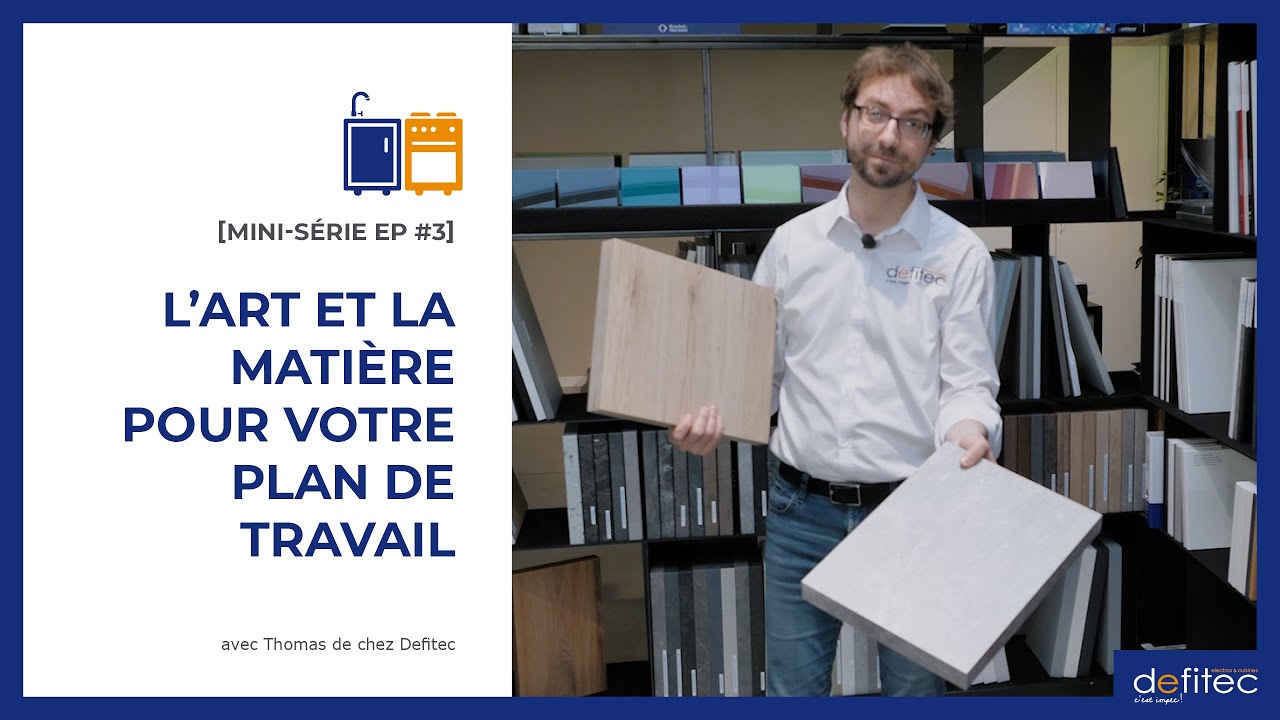 Choisir une matière de plan de travail - Mini série Cuisines équipées EP#3