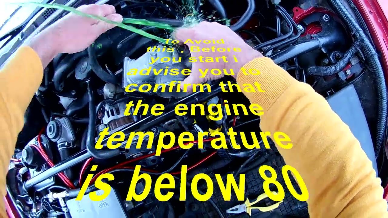 Mazda RX8 airbox walls delete and throtle body coolant bypass