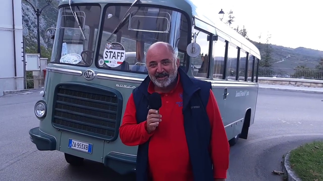 C.A.M.E.C.T. - Il bestione sulla SS16  - Veicoli storici per il trasporto pubblico