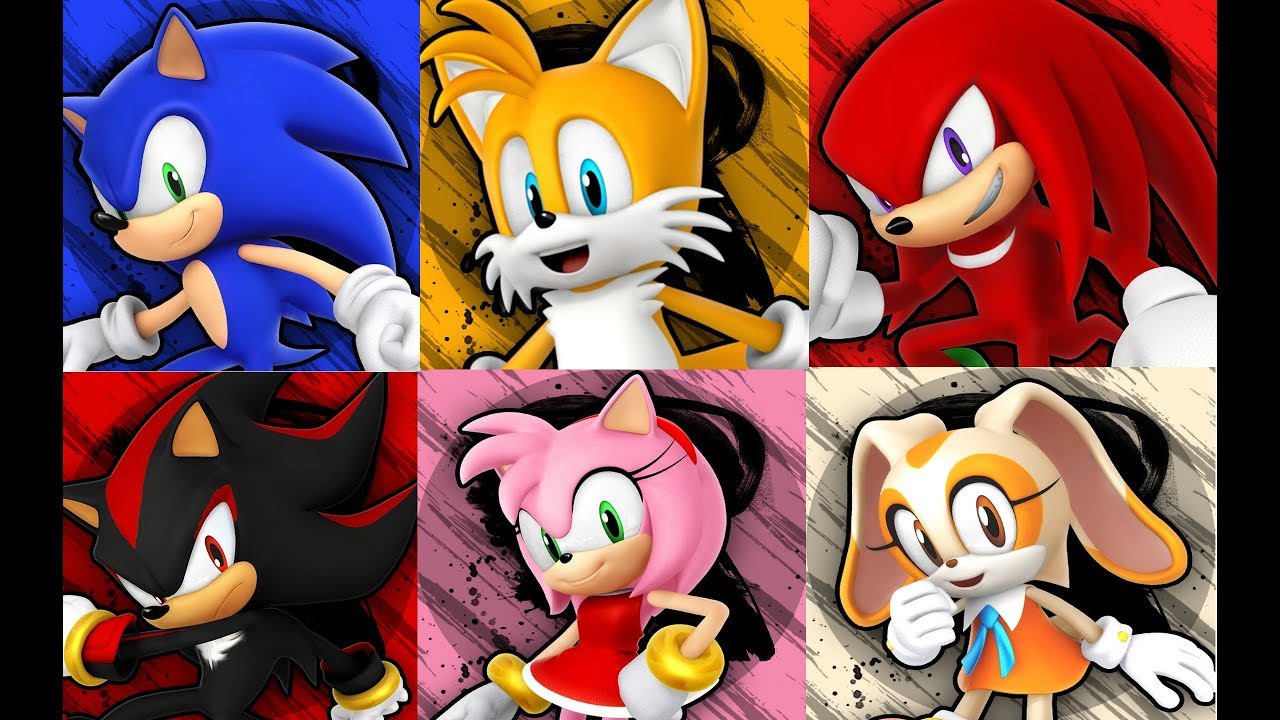 Sonic Forces - All Characters Mega Icon Collection (fanmade)