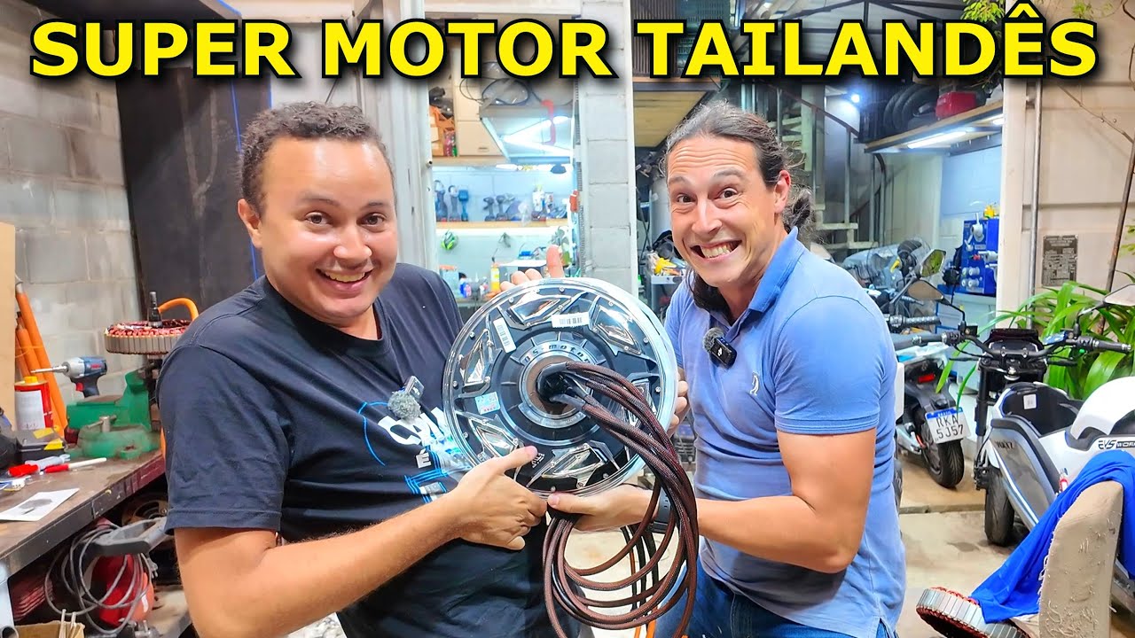 COMPREI UM SUPER MOTOR EL&Eacute;TRICO DOS TAILANDESES