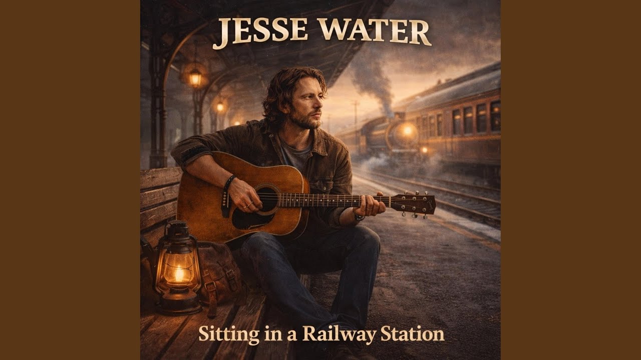 Sitting In A Railway Station