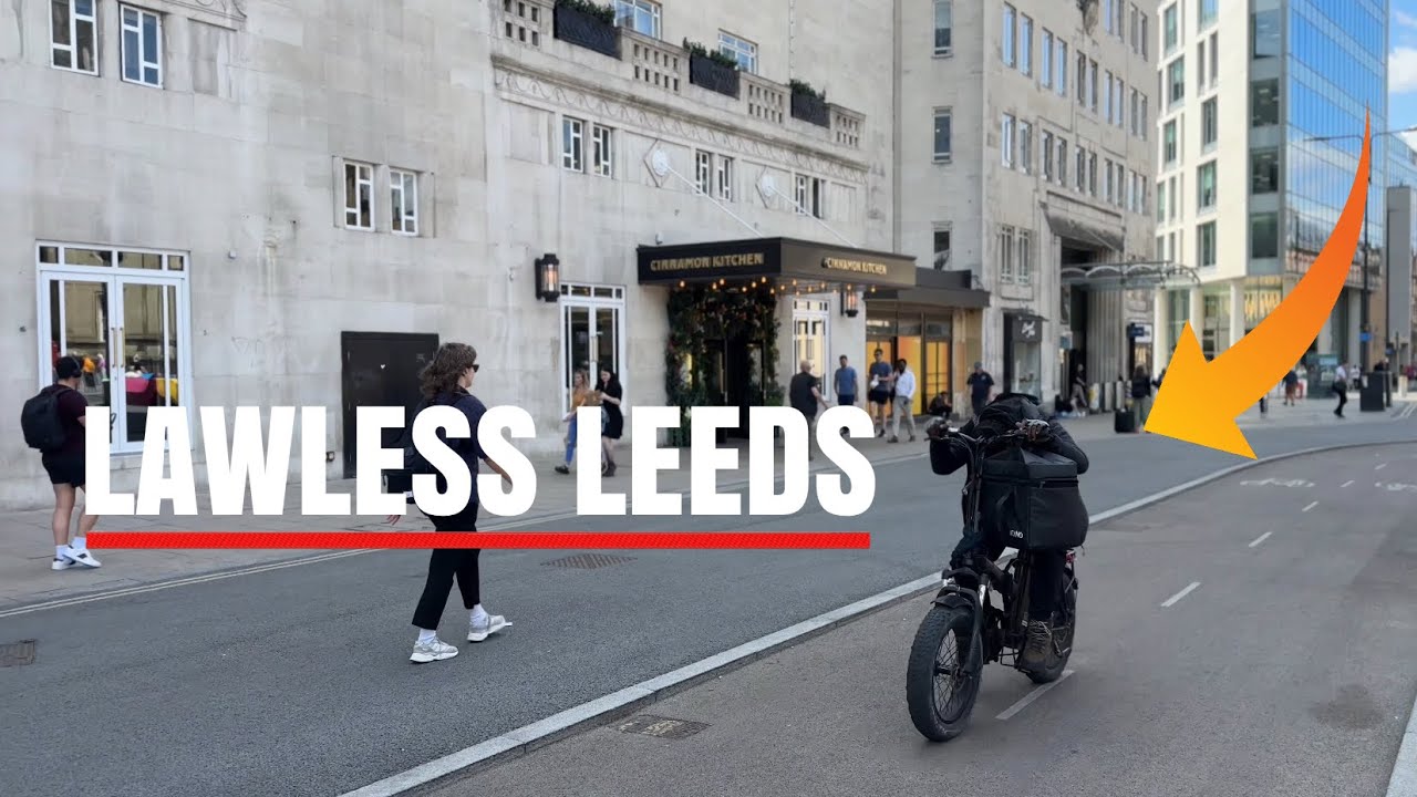 U.K. EBIKE LAW 2025 PART 2 LEEDS FOOD DELIVERY EBIKE RIDERS