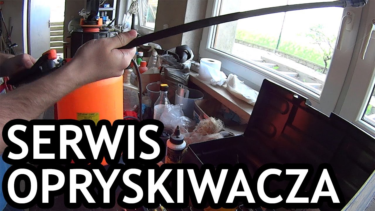 Serwis opryskiwacza KWAZAR ORION- wymiana uszczelek, rękojeści