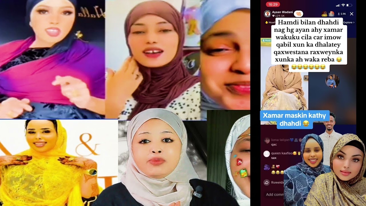 DEG DEG: Dagaalka Shaadiyo Sharaf iyo Xamdi Bilan oo meel xun Gaaray, Ayaan Wadani oo si xun.....