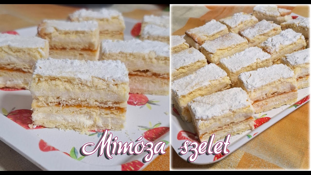 Igazi ünnepi sütemény - Mimóza szelet